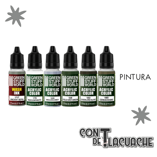Paint Set - Winter Camo Dust (Box X6) | Green Stuff World - Con T de Tlacuache - Green Stuff World
