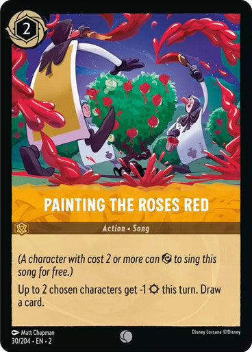 Painting the Roses Red (Non-foil)
