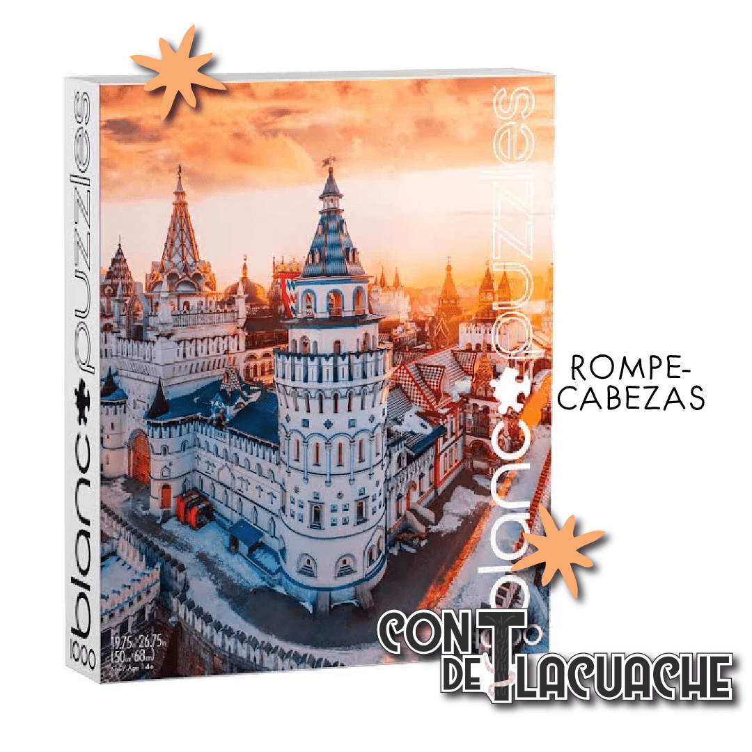 Palacio De Kremlin, Moscu (1000pzs) Blanc Collection | Buffalo Games - Con T de Tlacuache - Buffalo Games