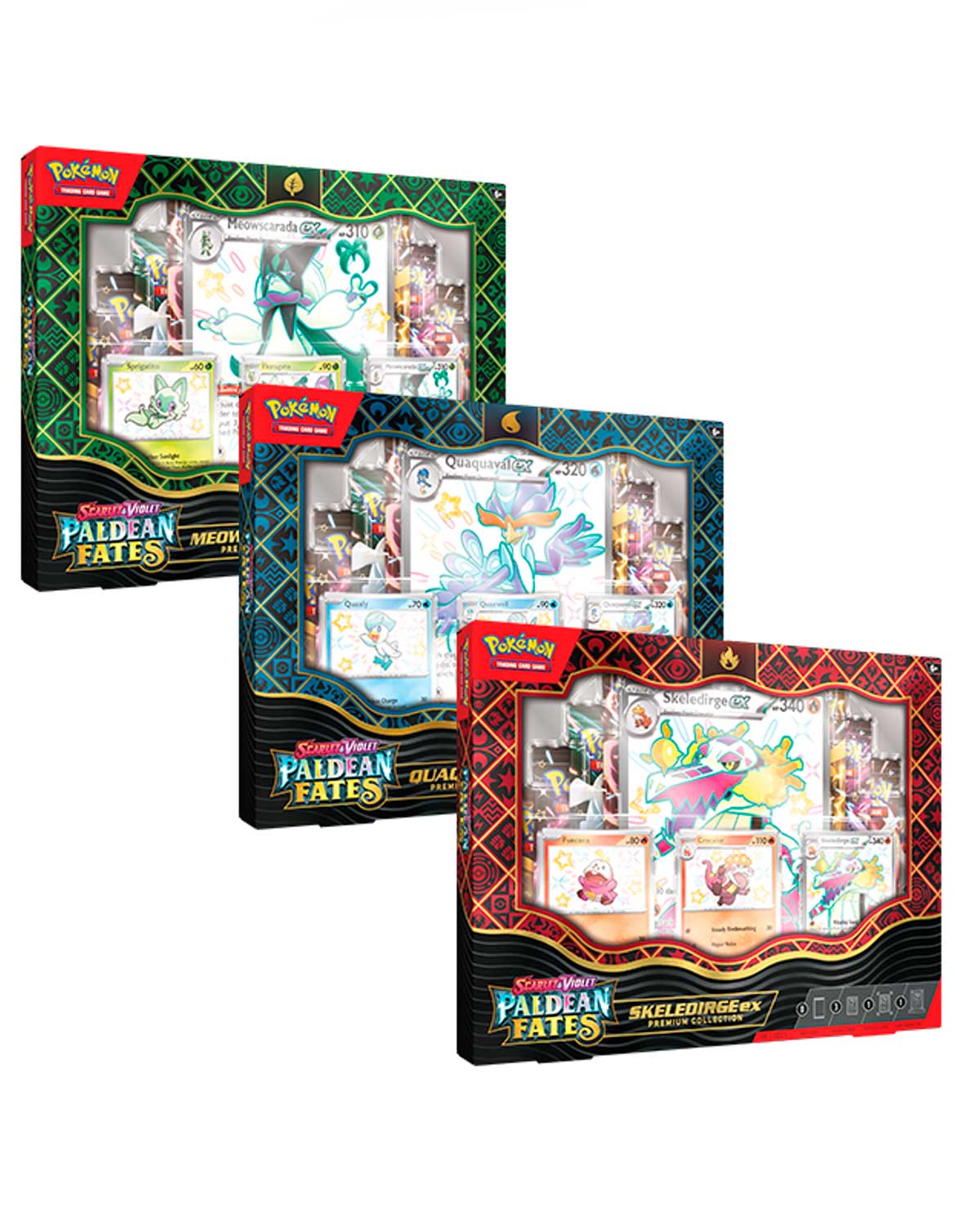 Paldean Fates Ex Premium Collection | Pokemon - Con T de Tlacuache - Con T de Tlacuache