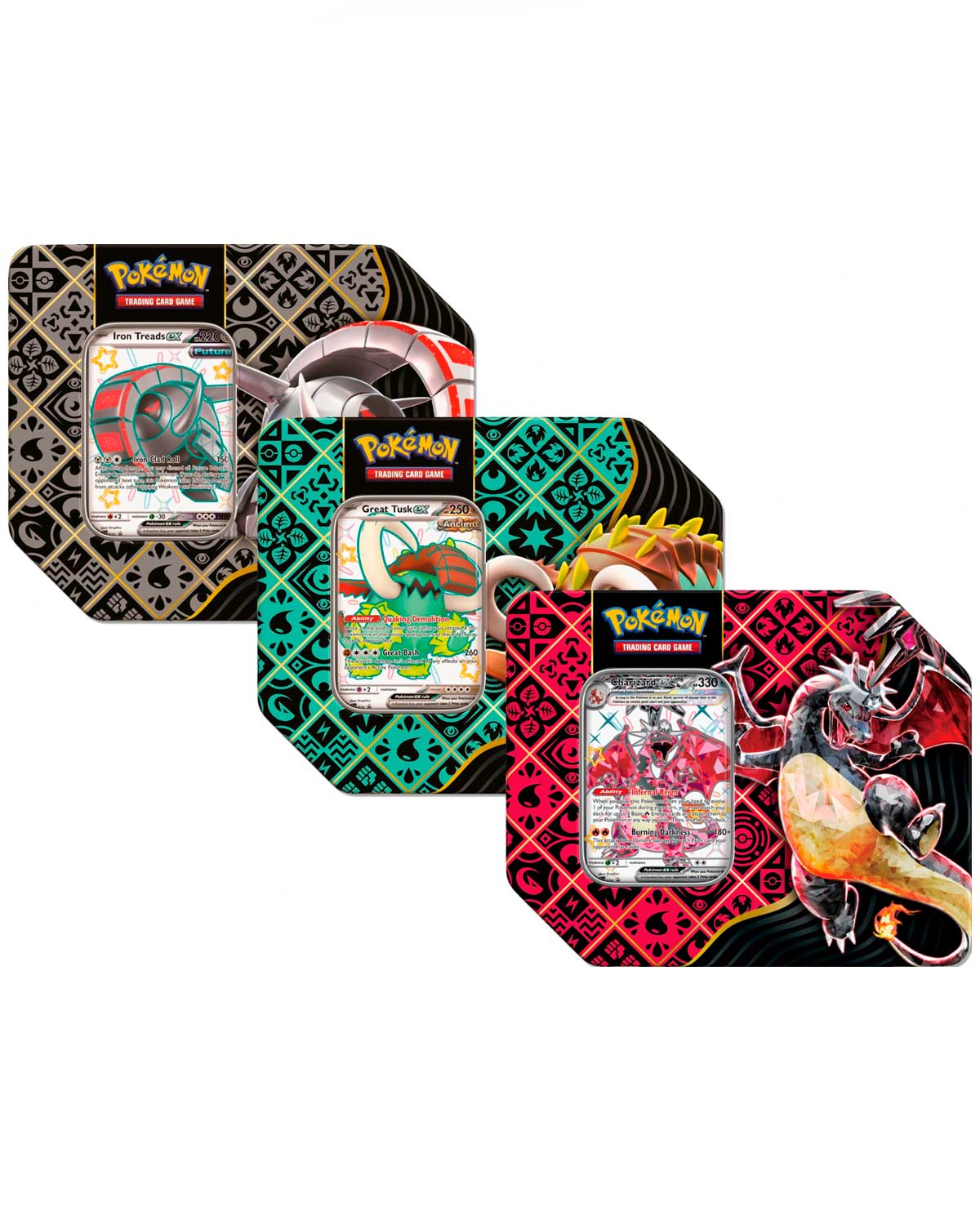 Paldean Fates Tin | Pokemon - Con T de Tlacuache - Con T de Tlacuache