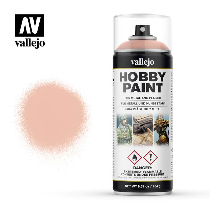 Pale Flesh 024 Hobby Paint In Spray 400ml (28024) | Vallejo - Con T de Tlacuache - Vallejo