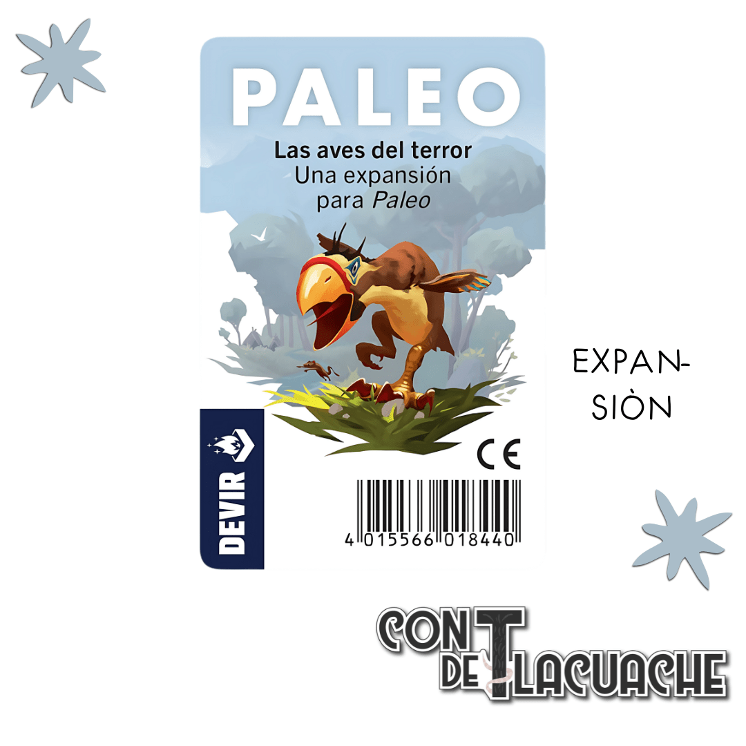 Paleo Las Aves del Terror Exp | Devir - Con T de Tlacuache - Devir