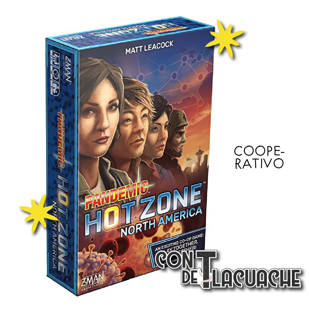 Pandemic Hot Zone - North America | Z - man Games - Con T de Tlacuache - Z - man Games