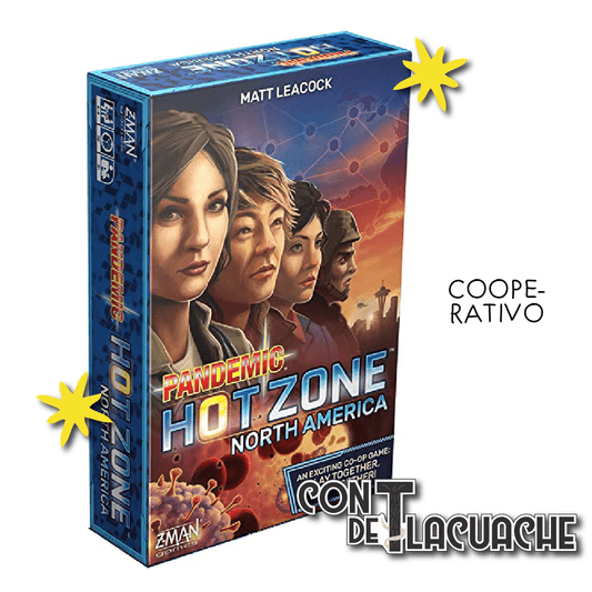 Pandemic Hot Zone - North America | Z - man Games - Con T de Tlacuache - Z - man Games