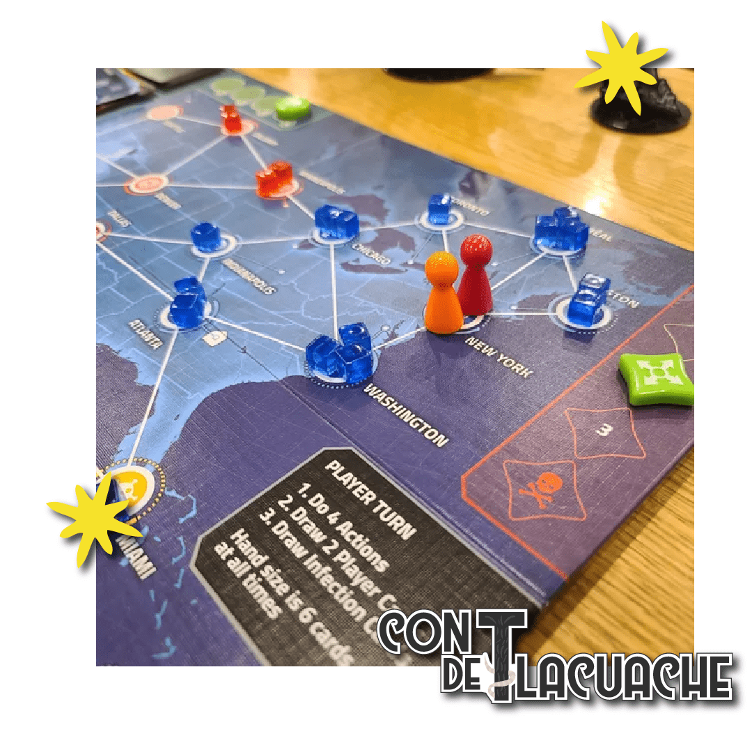 Pandemic Hot Zone - North America | Z - man Games - Con T de Tlacuache - Z - man Games