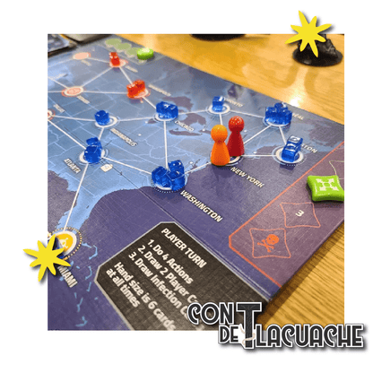 Pandemic Hot Zone - North America | Z - man Games - Con T de Tlacuache - Z - man Games