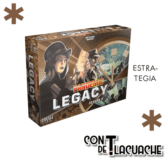 Pandemic Legacy Season 0 | Z - MAN Games - Con T de Tlacuache - Con T de Tlacuache