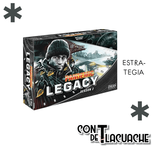 Pandemic Legacy Season 2 (Black Ed) | Z - MAN Games - Con T de Tlacuache - Con T de Tlacuache
