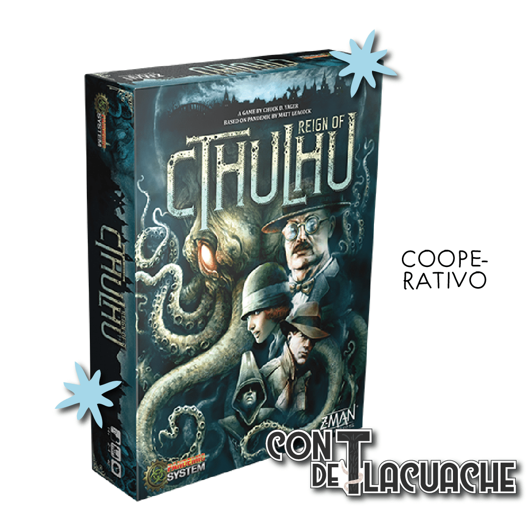 Pandemic Reign of Cthulhu | Z - man Games - Con T de Tlacuache - Z - man Games