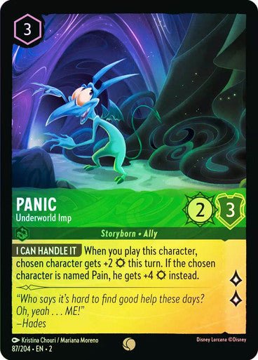 Panic - Underworld Imp (Cold Foil) - Con T de Tlacuache - Ravensburger