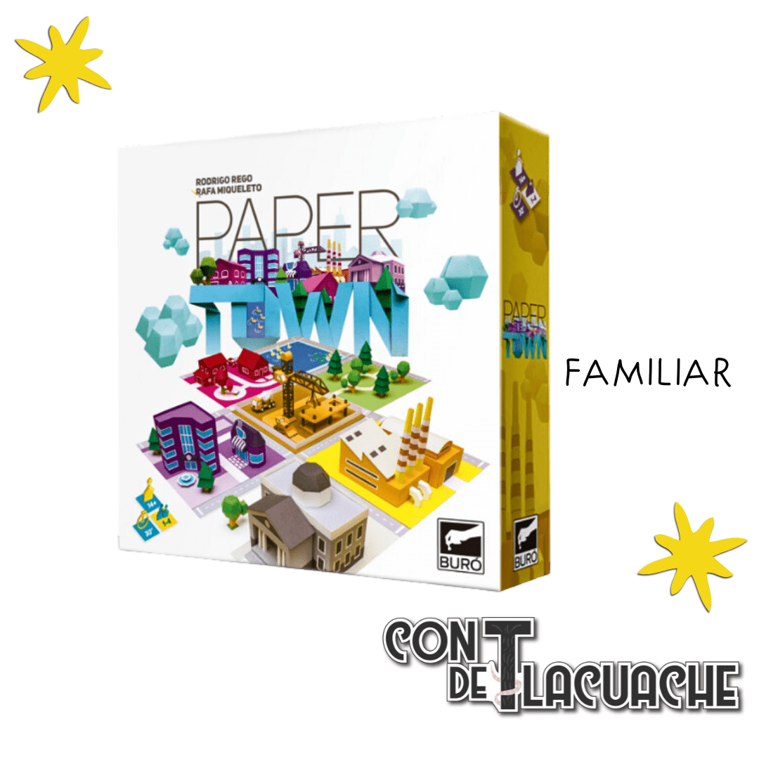 Papertown | Buro - Con T de Tlacuache - Buro Games