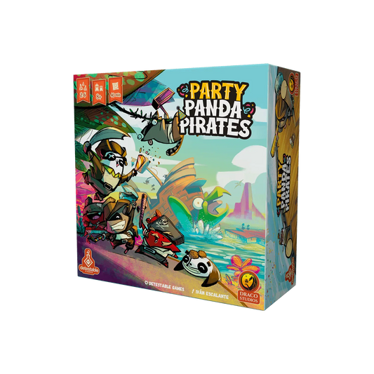 Party Panda Pirates - Con T de Tlacuache - Detestable Games