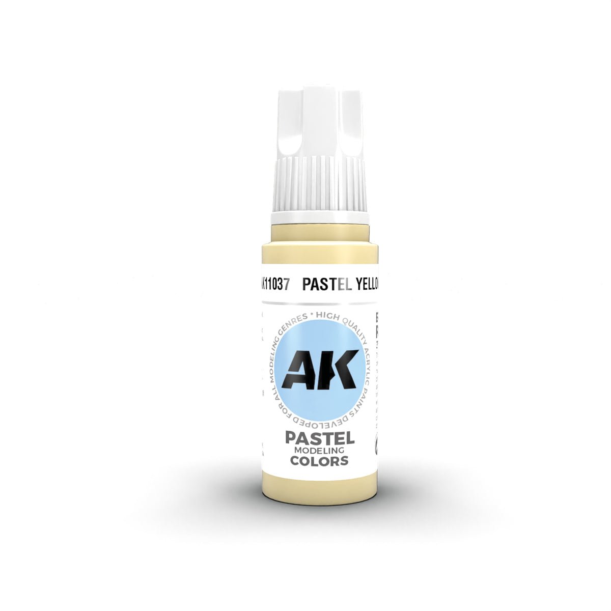 Pastel Yellow 17Ml | Ak Interactive - Con T de Tlacuache - AK Interactive