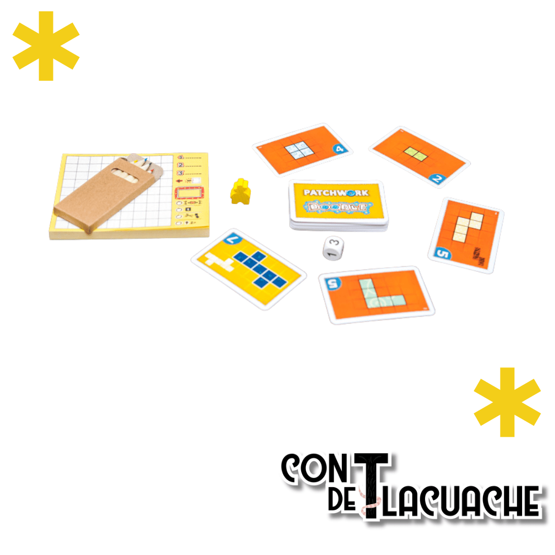 Patchwork Doodle | Lookout Games - Con T de Tlacuache - Con T de Tlacuache