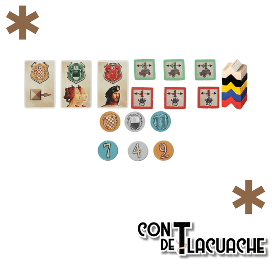 Patrician Towers of Influence | Calliope Games - Con T de Tlacuache - Calliope Games