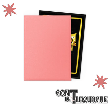 Peach Matte Dual Standard 100pz | Dragon Shield - Con T de Tlacuache - Dragonshield