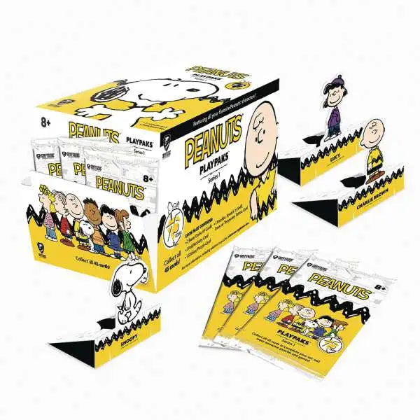 Peanuts Playpaks Series 1 Trading Card Booster (1 pza)
