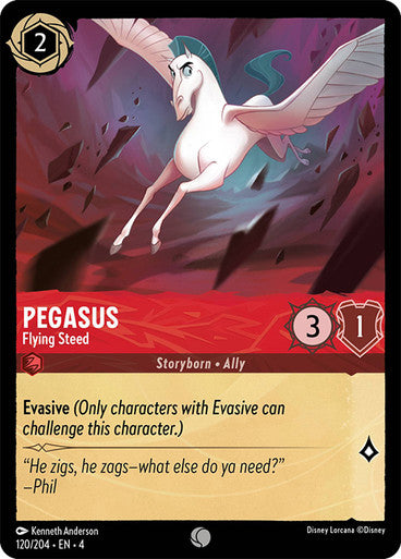 Pegasus - Flying Steed ( Non-foil ) | Ravesburger