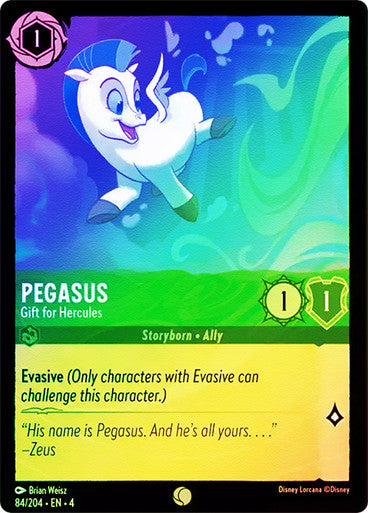 Pegasus - Gift for Hurcules ( Cold Foil ) | Ravesburger