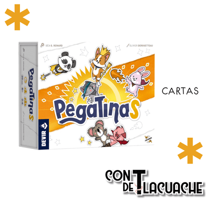 Pegatinas | Devir - Con T de Tlacuache - Devir