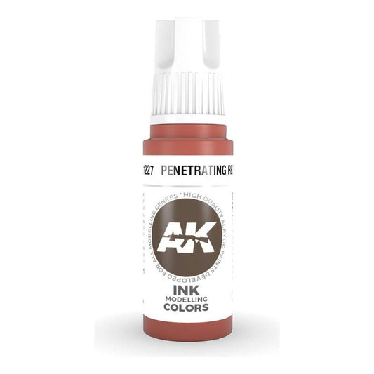 Penetrating Red Ink 17Ml | Ak Interactive - Con T de Tlacuache - AK Interactive
