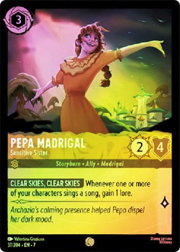 Pepa Madrigal - Sensitive Sister (Cold Foil) - Con T de Tlacuache - Ravensburger