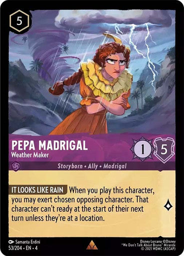 Pepa Madrigal - Weather Maker ( Non-foil ) | Ravesburger