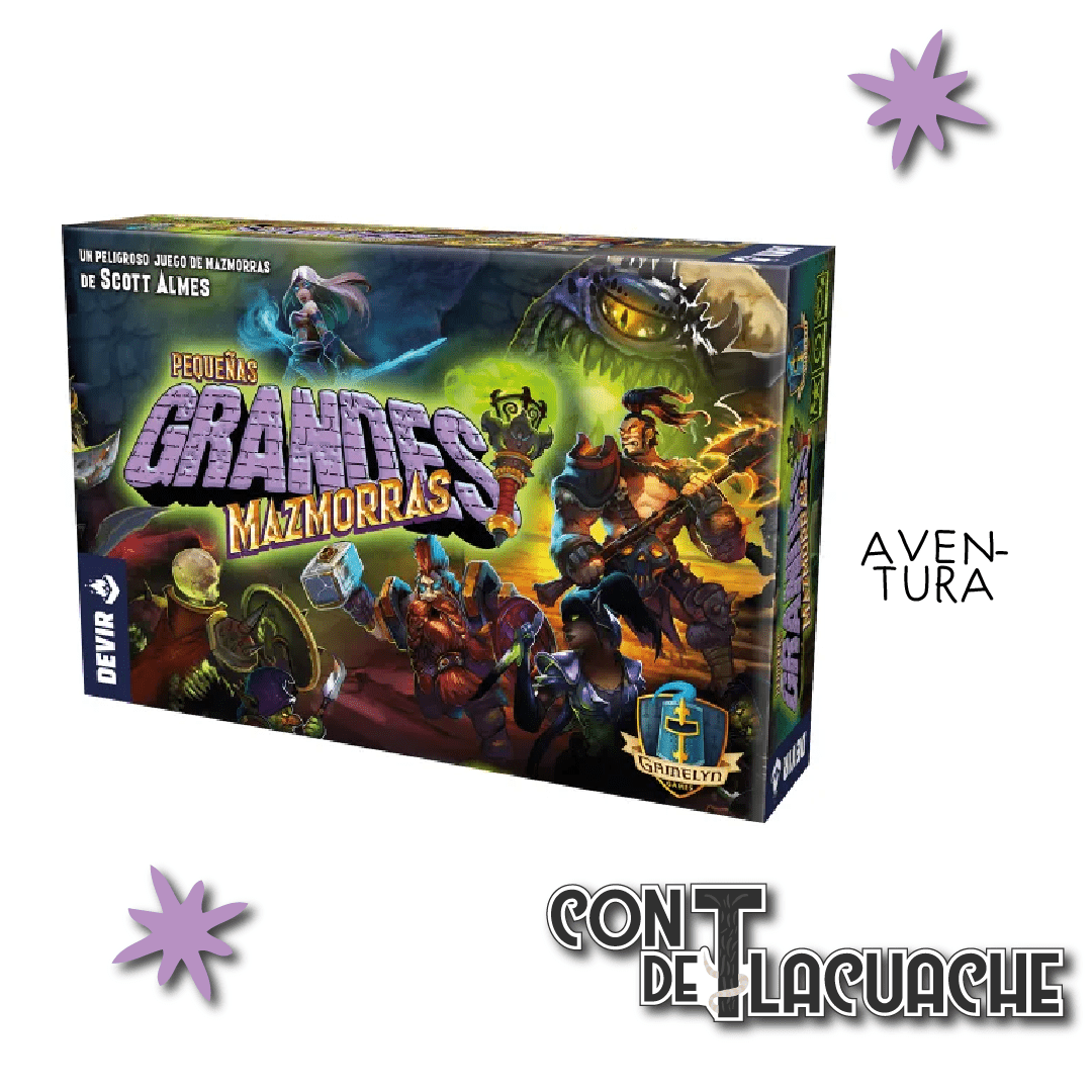 Pequeñas Grandes Mazmorras | Devir - Con T de Tlacuache - Devir