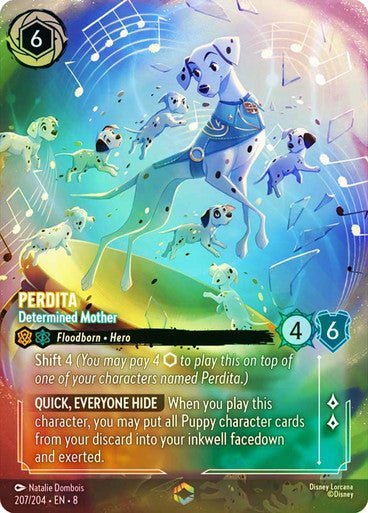 Perdita - Determined Mother (Inkwash Foil) - Con T de Tlacuache - Ravensburger