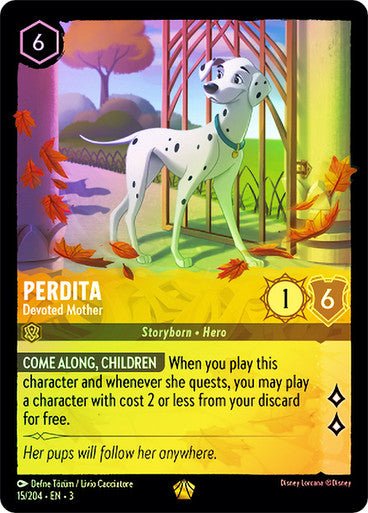 Perdita - Devoted Mother (Cold Foil) - Con T de Tlacuache - Ravensburger