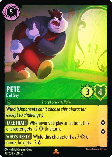 Pete - Bad Guy (Cold Foil) - Con T de Tlacuache - Ravensburger