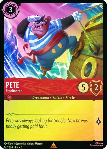 Pete - Freebooter ( Cold Foil ) - Con T de Tlacuache - Ravensburger