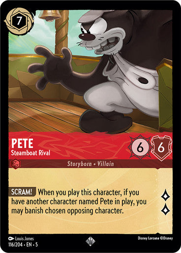 Pete - Steamboat Rival (Non-foil )