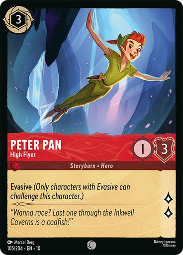 Peter Pan (Non - foil) - Con T de Tlacuache - Ravensburger