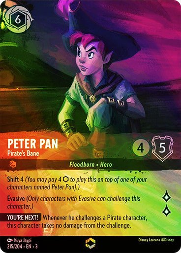Peter Pan - Pirate's Bane (Inkwash Foil) - Con T de Tlacuache - Ravensburger