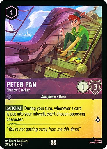 Peter Pan - Shadow Catcher ( Cold Foil ) - Con T de Tlacuache - Ravensburger