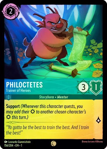Philoctetes - Trainer of Heroes ( Cold Foil ) - Con T de Tlacuache - Ravensburger