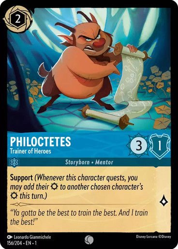 Philoctetes - Trainer of Heroes ( Non - foil ) - Con T de Tlacuache - Ravensburger