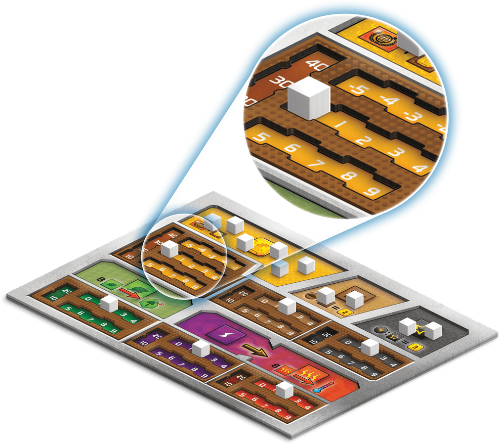 Tableros de jugador Terraforming Mars | Maldito Games