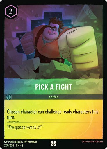 Pick a Fight (Cold Foil) - Con T de Tlacuache - Ravensburger