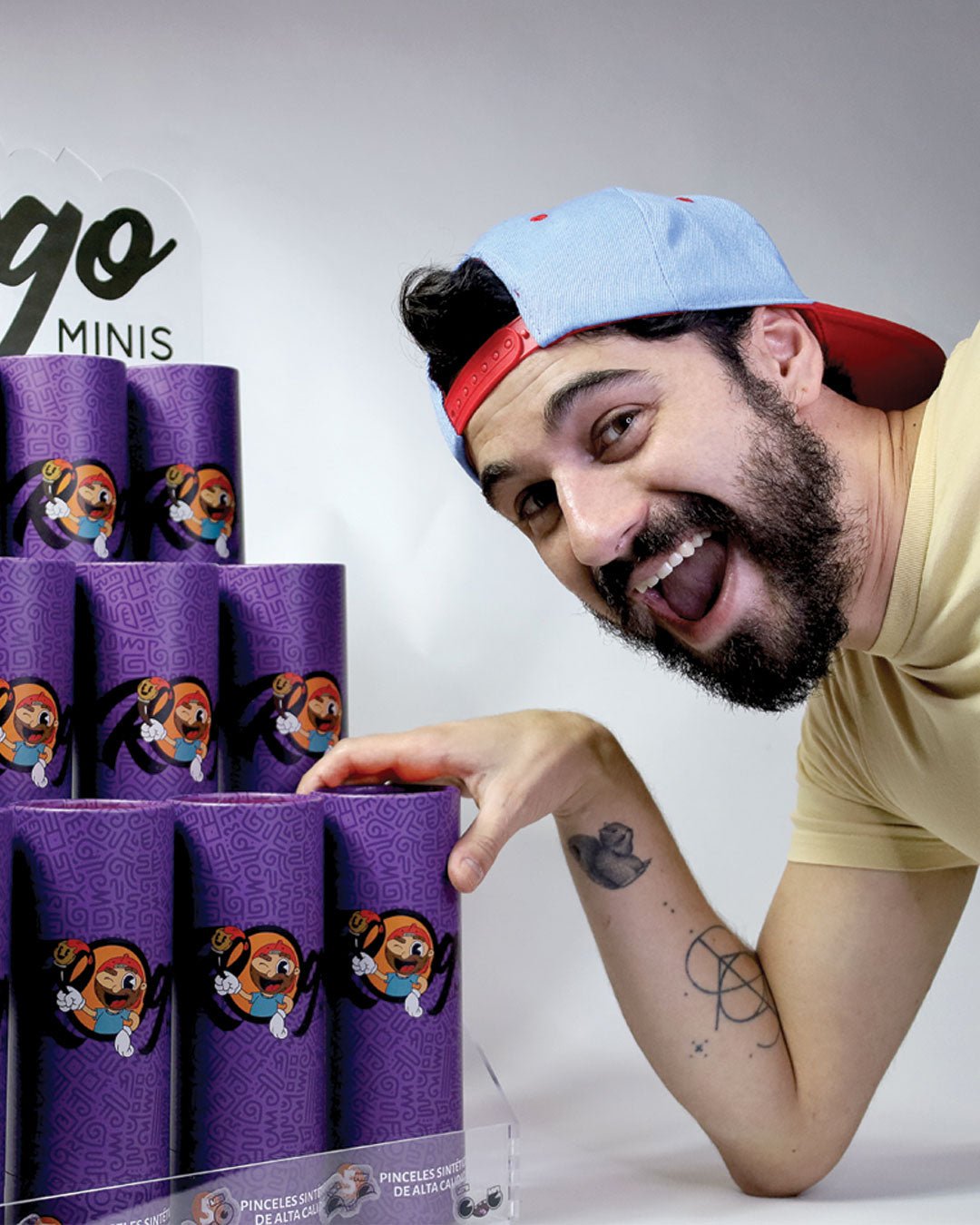 Pinceles de alta calidad | Rogo Minis - Con T de Tlacuache - Rogo Minis