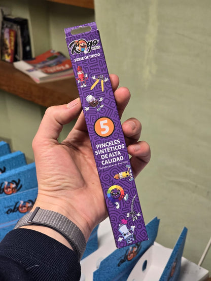 Pinceles de alta calidad | Rogo Minis - Con T de Tlacuache - Rogo Minis