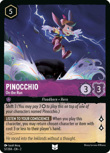 Pinocchio - On the Run (Non-foil)