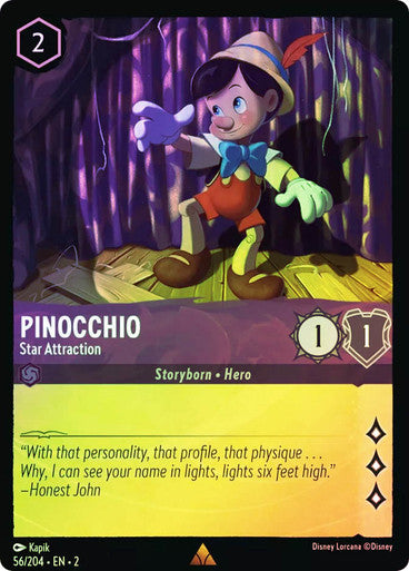 Pinocchio - Star Attraction (Cold Foil)