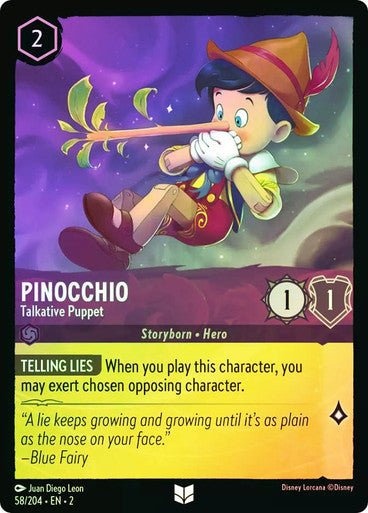Pinocchio - Talkative Puppet (Cold Foil) - Con T de Tlacuache - Ravensburger