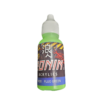 Pintura Acrilica 15ml (Fluo Line) | Ronin - Con T de Tlacuache - Ronin