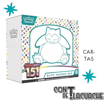 PKM: S&V 151: Elite Trainer Box | Pokemon - Con T de Tlacuache - Pokemon