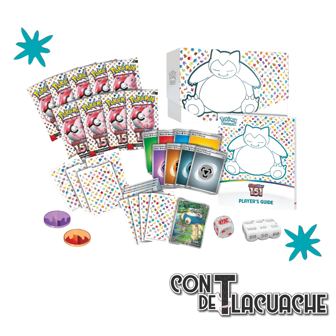 PKM: S&V 151: Elite Trainer Box | Pokemon - Con T de Tlacuache - Pokemon