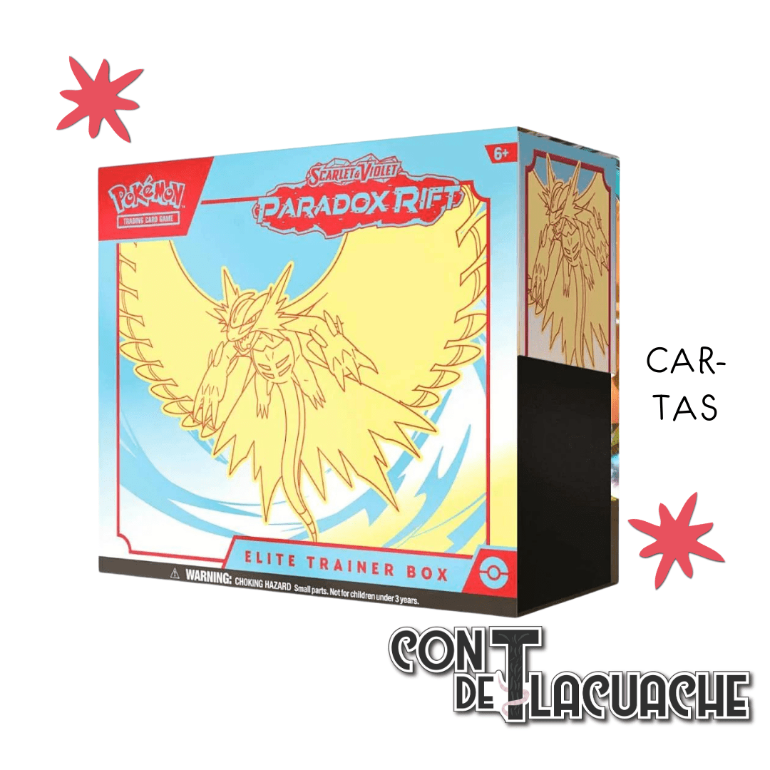 PKM: S&V4: Paradox Rift: ETB | Pokemon - Con T de Tlacuache - Pokemon